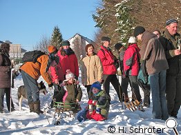 die letzte kleine Zwischenpause - Heubach ist erreicht