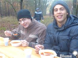 Die Soljanka schmeckt super!