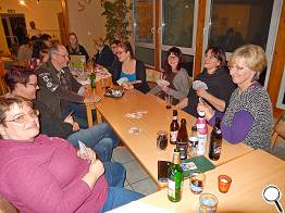Und schon wird gespielt, ...
