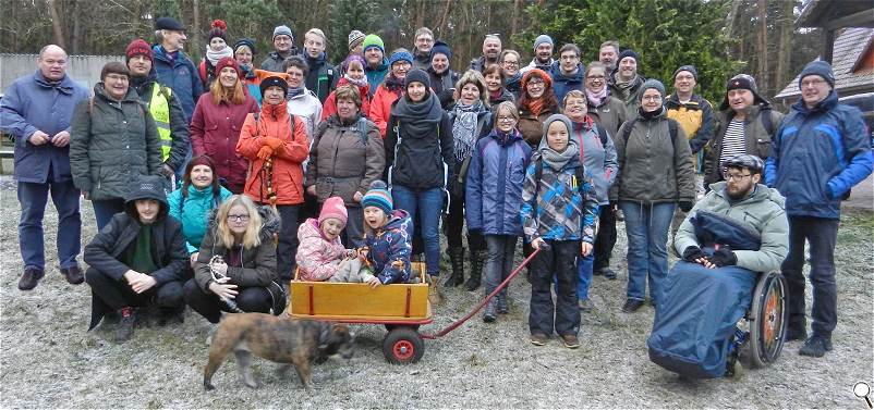 unsere Wandergruppe