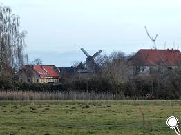 Die Bockwindmühle bei Ketzür. Die Bockwindmühle bei Ketzür.