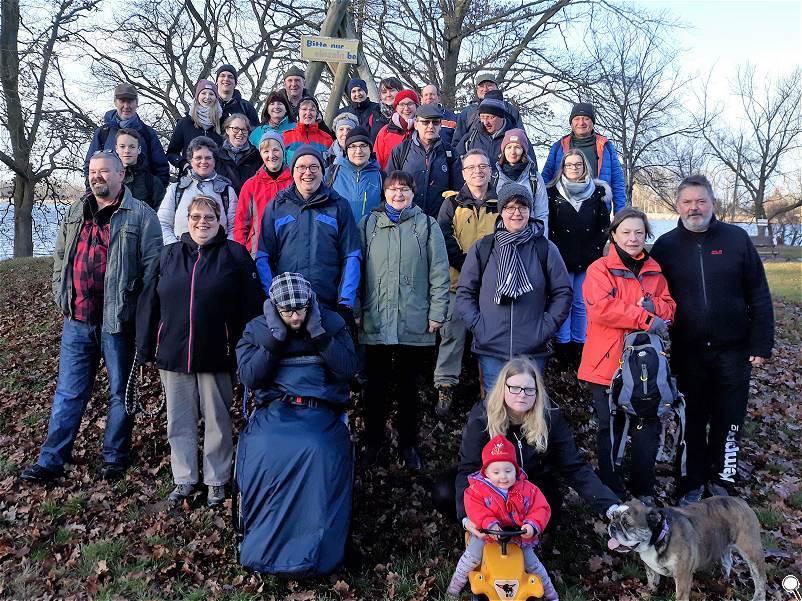 unsere Wandergruppe
