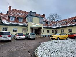Unser Wochenendquartier, die JHB in Weimar.