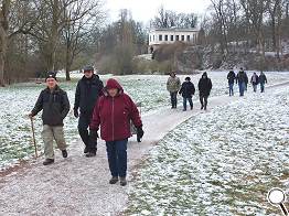 Weiter durch den Ilmpark ....