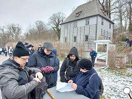 ..... zu Goethes Gartenhaus.